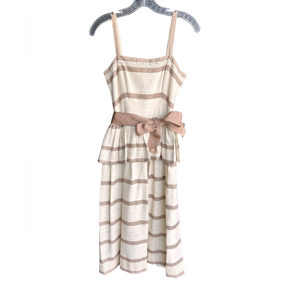 Vintage Albert Capraro Tiered Dress Size 4